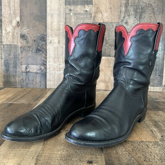 Lucchese Classics Handmade GB8788 Cowboy Boots Mens 13 D - Picture 2 of 12